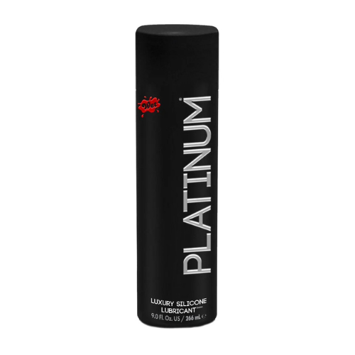 Wet Platinum Silicone Lubricant 9.0 Fl Oz 266ml Luxury Black Bottle > Lube > Silicone