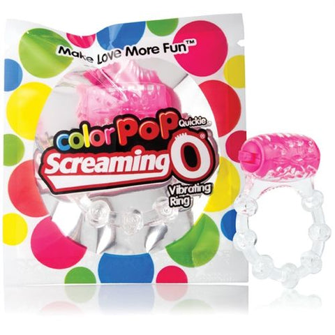 Screaming O Blue Vibrating Ring for Couples Intimacy Fun Cock Rings Vibrating