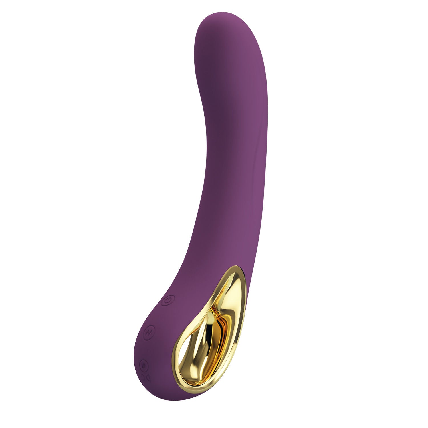 Ethan Global App Controlled Vibrator with Flexible Silicone Shaft Purple Vibrators