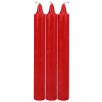 Japanese Drip Candles Red 3-Pack – Skin-Safe Non-Toxic Wax Candles > Candles > Drip