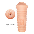 Olena Premium Pleasure Stroker – Precision Engineered for Intense Sensations Personal Stroker Beige > Sex Toys For Men > Masturbators > Pornstar