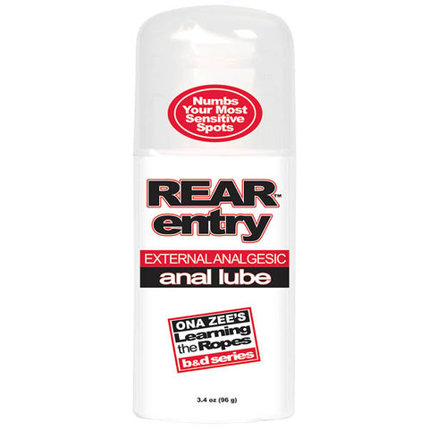 Ona Zee's Rear Entry Anal Lubricant – Desensitising Anal Gel - 96g Default Title > Lube > Anal