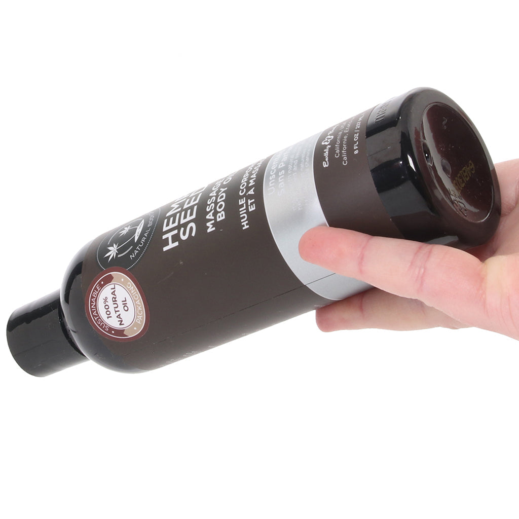 Hemp Seed Unscented Massage Body Oil 237ml Natural Blend > Essentials > Massage Oil