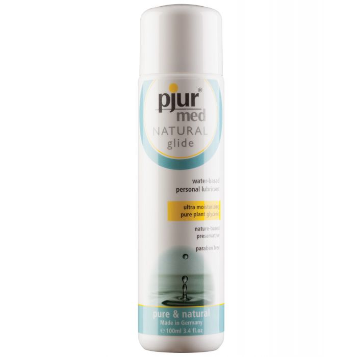 Pjur Med Natural Glide Water-Based Personal Lubricant 100ml > Lube > Water Based