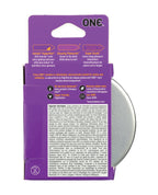 One Mixed Pleasures 3 Count Condoms > Essentials > Condoms