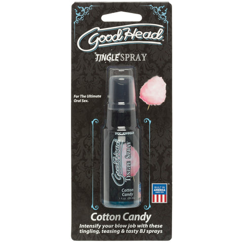 GoodHead Tingle Spray (Cotton Candy) – Flavored Sensation Spray Oral Gels & Sprays