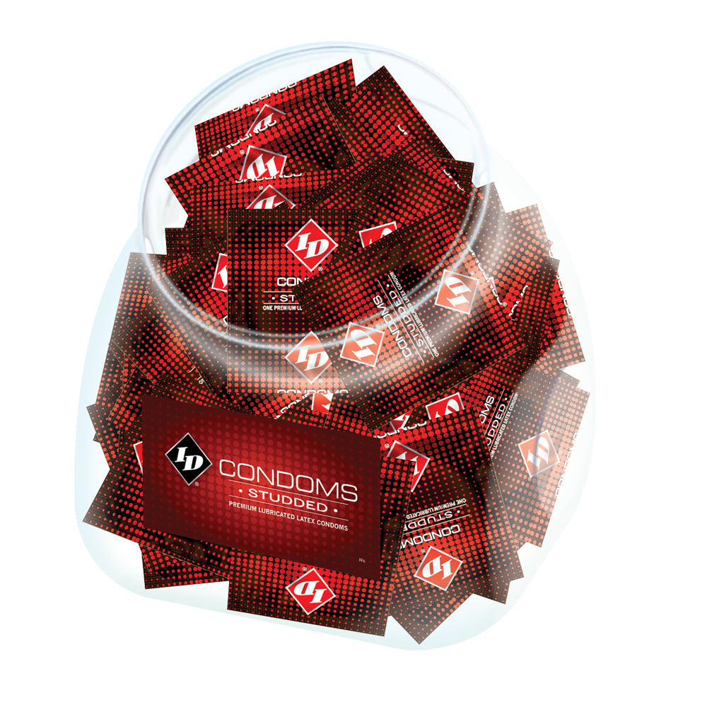 ID Condoms - Studded - 144 Piece Jar > Essentials > Condoms Main image