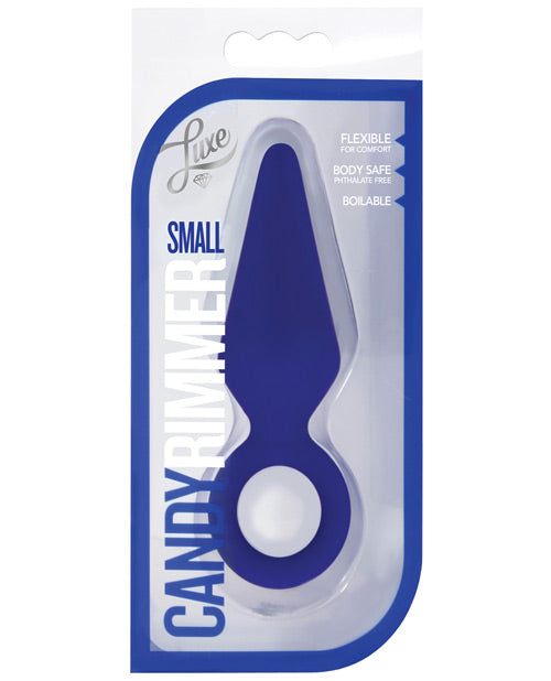 Blush Candy Rimmer Indigo Silicone Anal Plug 2.8 Inch – Smooth Body-Safe Silicone Plug > Anal Range > Butt Plugs
