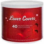 Lover Covers - 40 Count Condom Jar > Essentials > Condoms