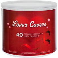 Lover Covers - 40 Count Condom Jar > Essentials > Condoms