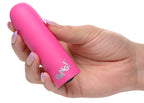 Mega Vibrator Bullet in Black with 10 Vibration Patterns (Black / Blue /Pink) > Vibrators > Mini Vibrators