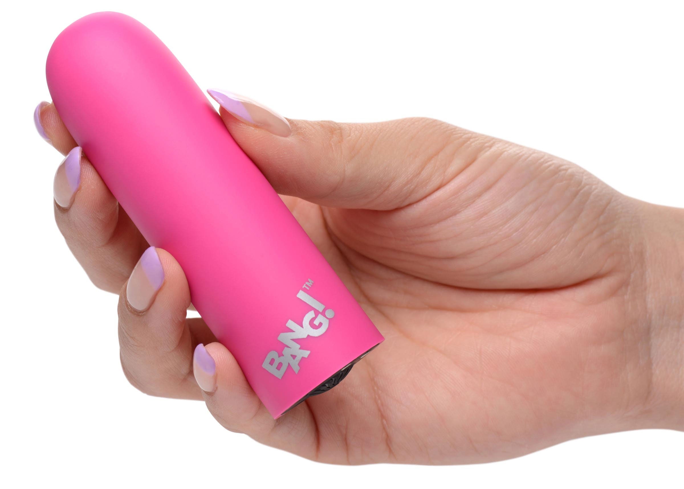 Mega Vibrator Bullet in Black with 10 Vibration Patterns (Black / Blue /Pink) > Vibrators > Mini Vibrators