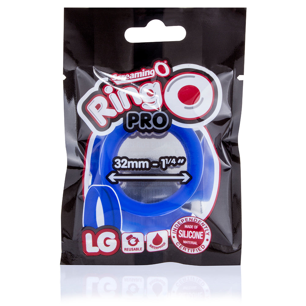 RingO Pro LG – Body-Safe Silicone Stretchy 1.25 Inch Penis Ring > Cock Ring > Single