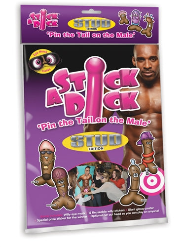 Stick A Dick Stud Edition – Adult Party Game Default Title > Novelties > Bachelor & Bachelorette Items