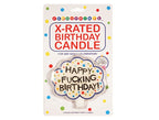 X-Rated Adult Birthday Candle - Happy Fucking Birthday Default Title > Candles > Novelty
