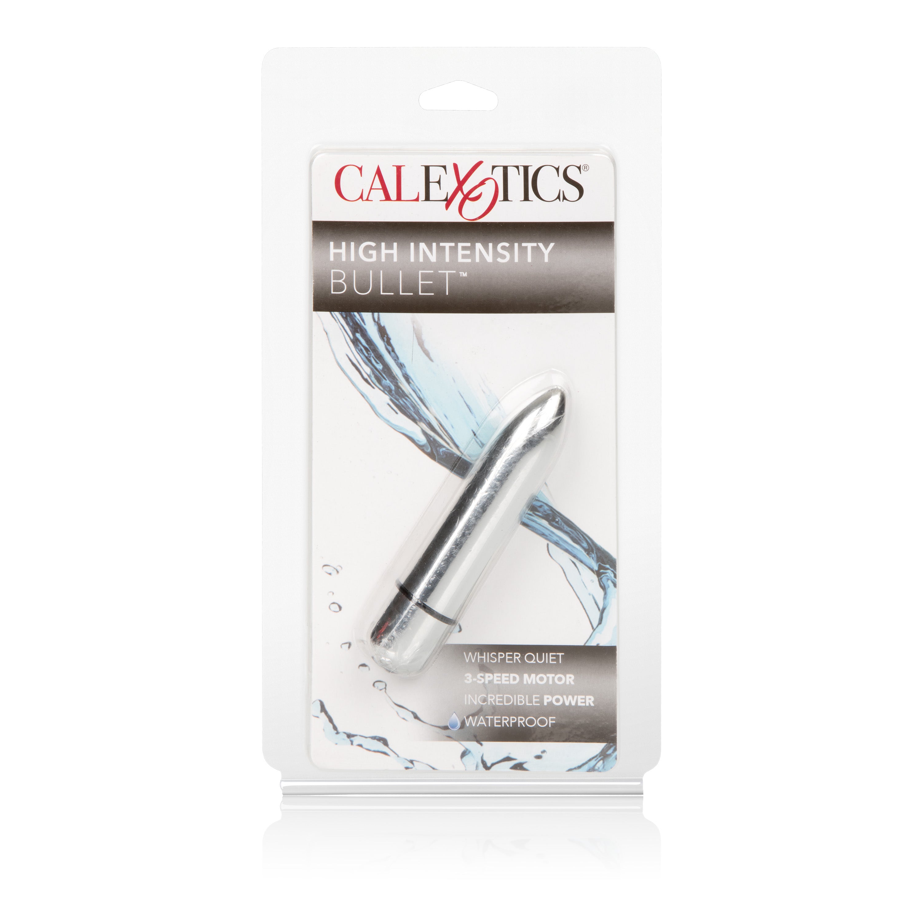 CalExotics High Intensity Bullet (Black) – Waterproof Compact Vibrator > Vibrators > Mini Vibrators