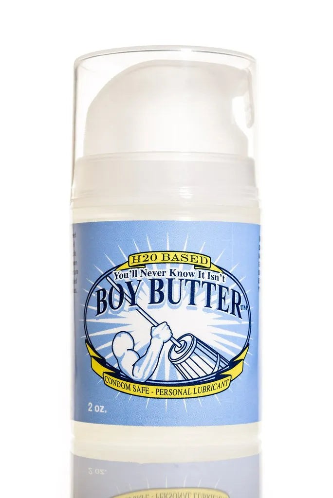 Boy Butter You'll Never Know It Isn't – Water-Based Cream Lubricant 2 Oz Pump Default Title > Lube > Water Based