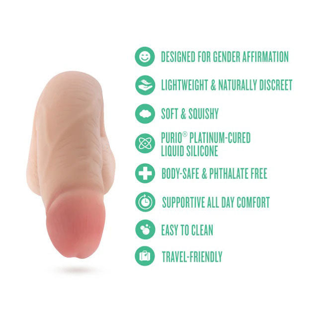 Urself Affirm Packer (Beige) – Silicone Realistic Packer > Gender > Packers