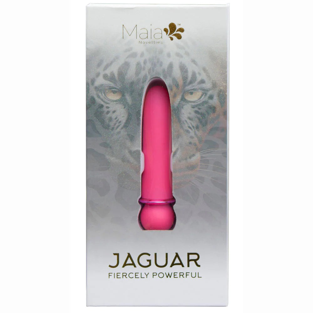 Maia JAGUAR - - 10.1 cm USB Rechargeable Bullet Pink BULLETS & EGGS