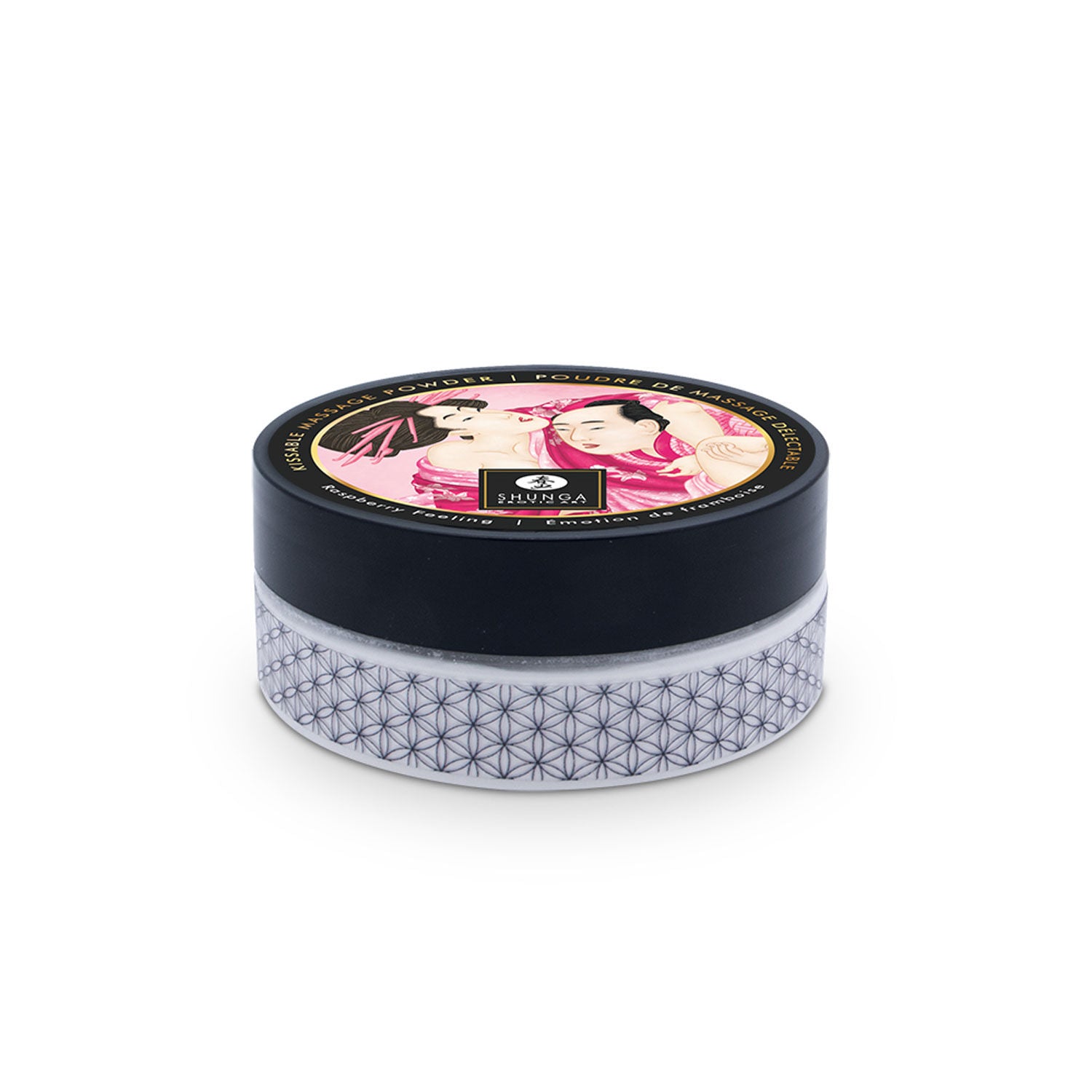Shunga Kissable Raspberry Filling Edible Body Powder 2.65 Oz ENHANCERS