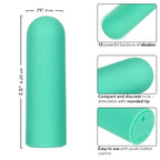 Turbo Buzz Rounded Mini Bullet Vibrator in Green | Purple > Vibrators > Mini Vibrators