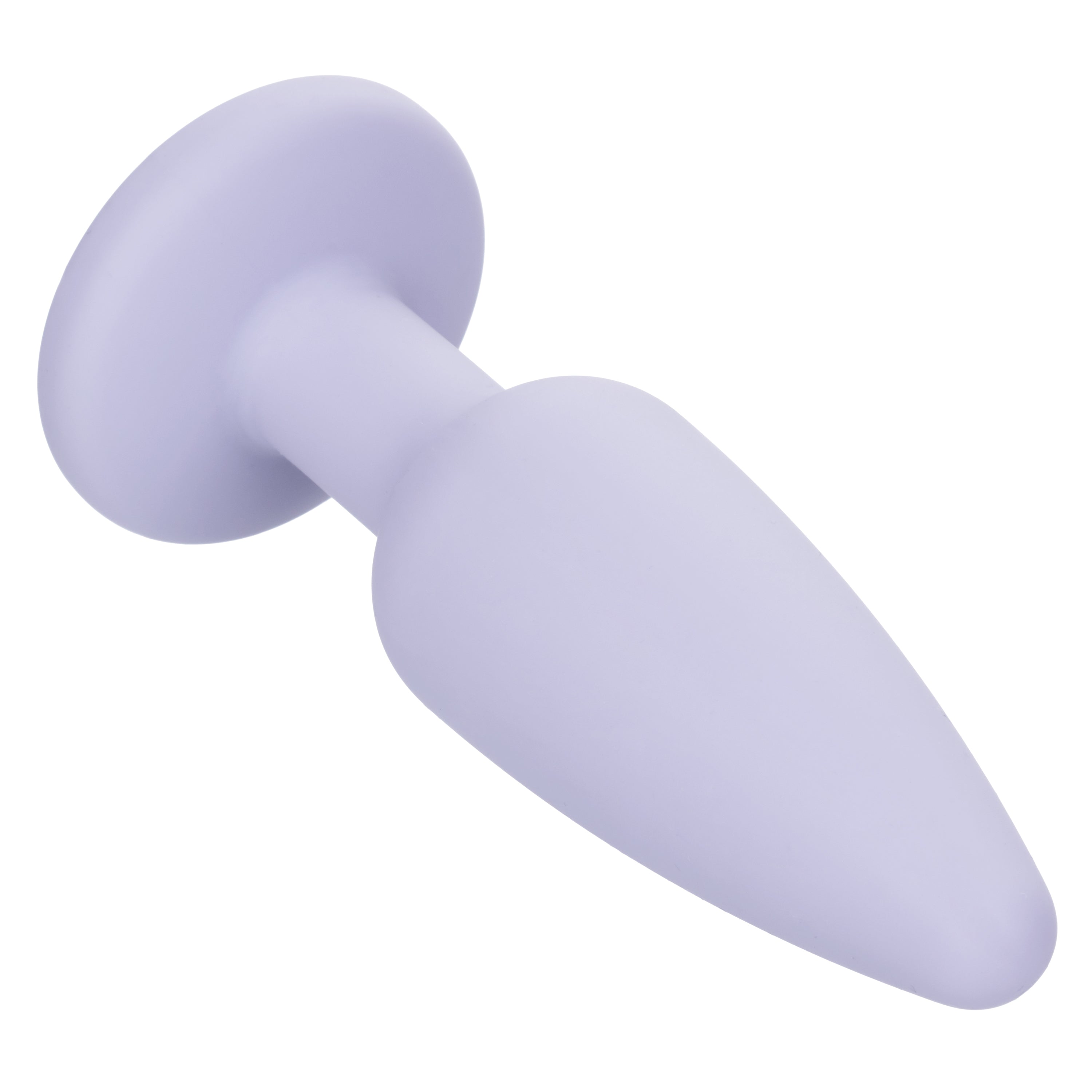 First Time Crystal Booty Kit Purple 3 Graduated Silicone Anal Plugs with Crystal Base