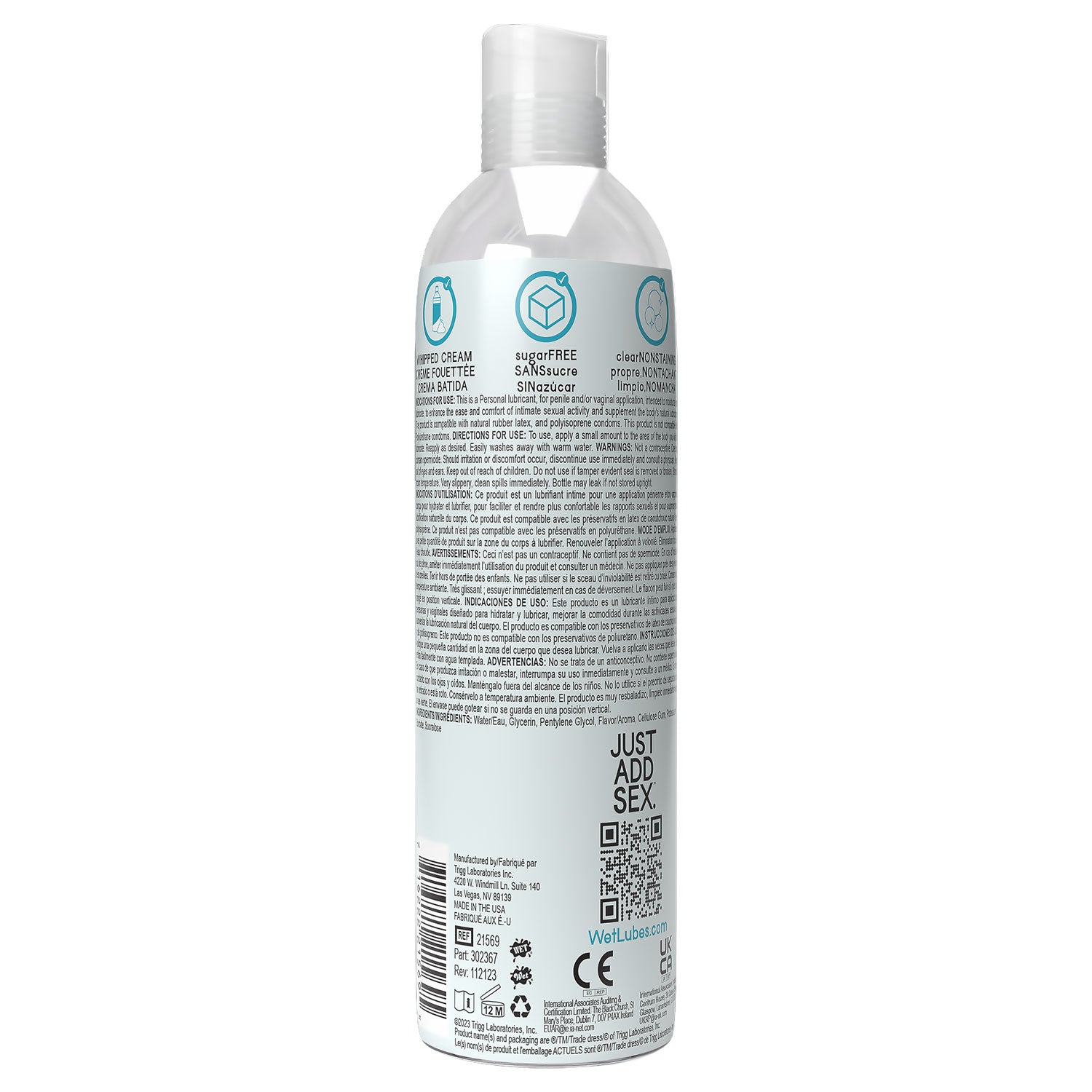 Wet Delicious Water-Based Flavored Oral Lubricant Whipped Cream Default Title > Lube > Oral Gels & Sprays
