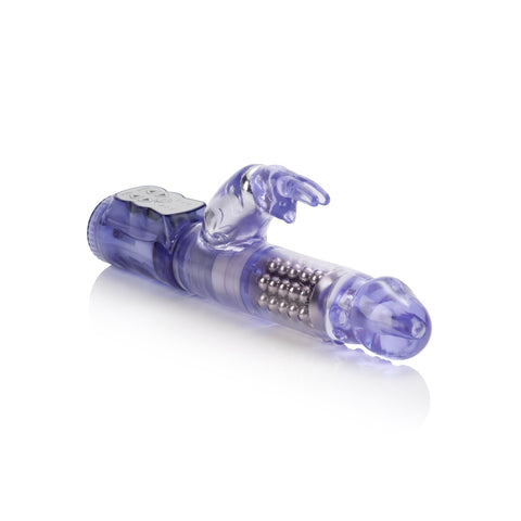 Waterproof Jack Rabbit Vibrator with 5 Rows and Floating Beads VIBRATORS-RABBIT