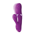 Bg Silicone Rabbit Vibrator Purple > Vibrators > Ladies > Rabbit