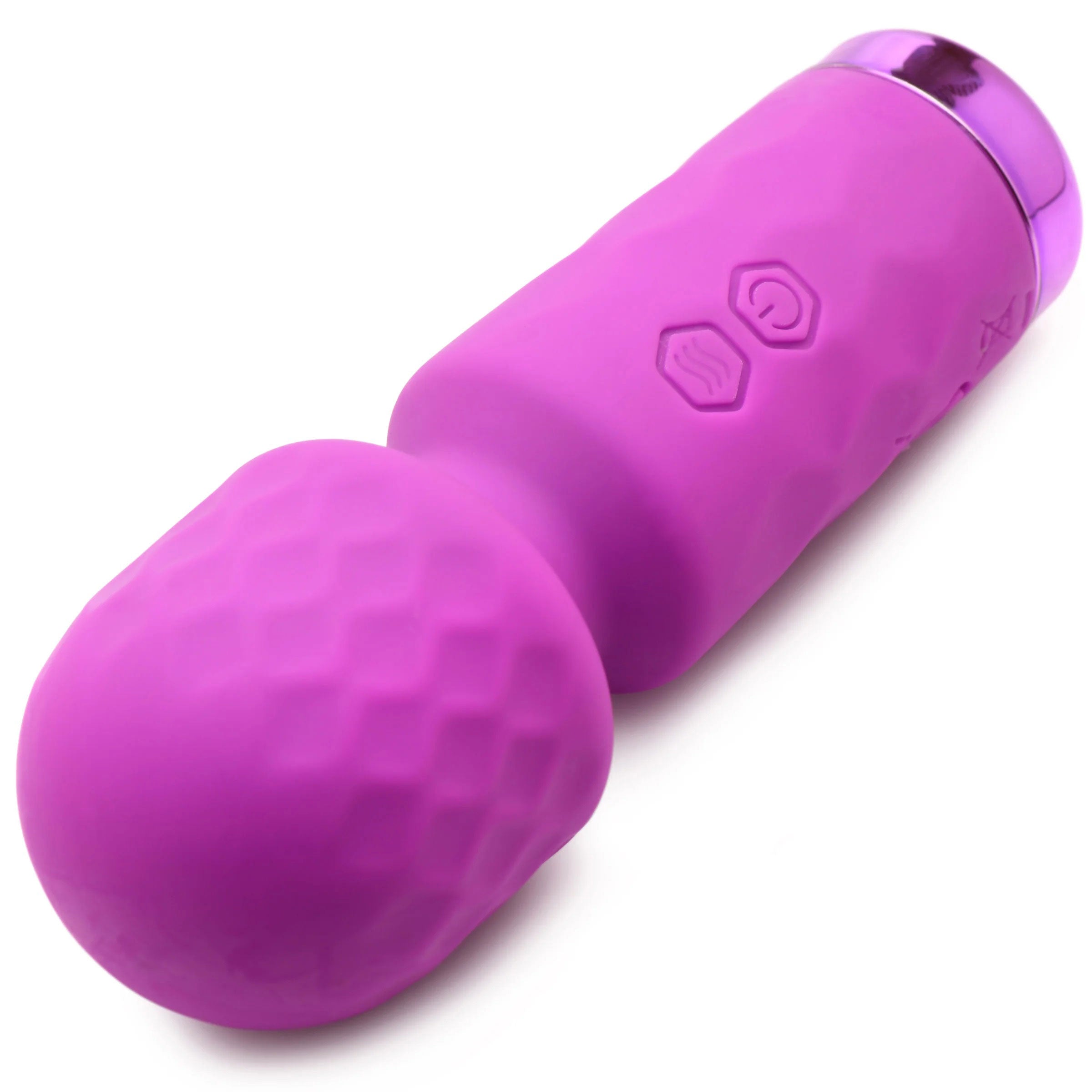 Bang 10X Mini Silicone Wand in Purple Purple > Sex Toys > Mini Massagers