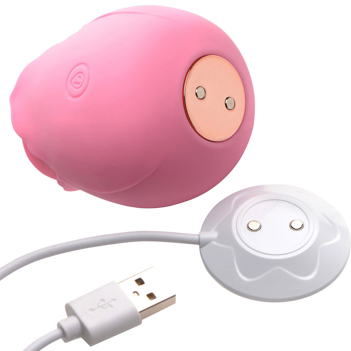 Wild Rose Silicone Suction Stimulator (Pink) – Silicone Suction Stimulator > Sex Toys For Ladies > Rose Stimulators