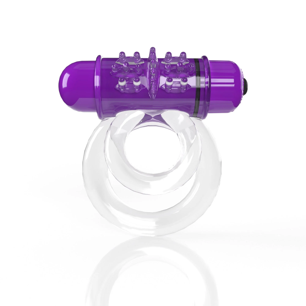 Double O 6 Vibrating Ring – Powerful 4T Motor and Secure Dual Rings > Cock Ring > Vibrating
