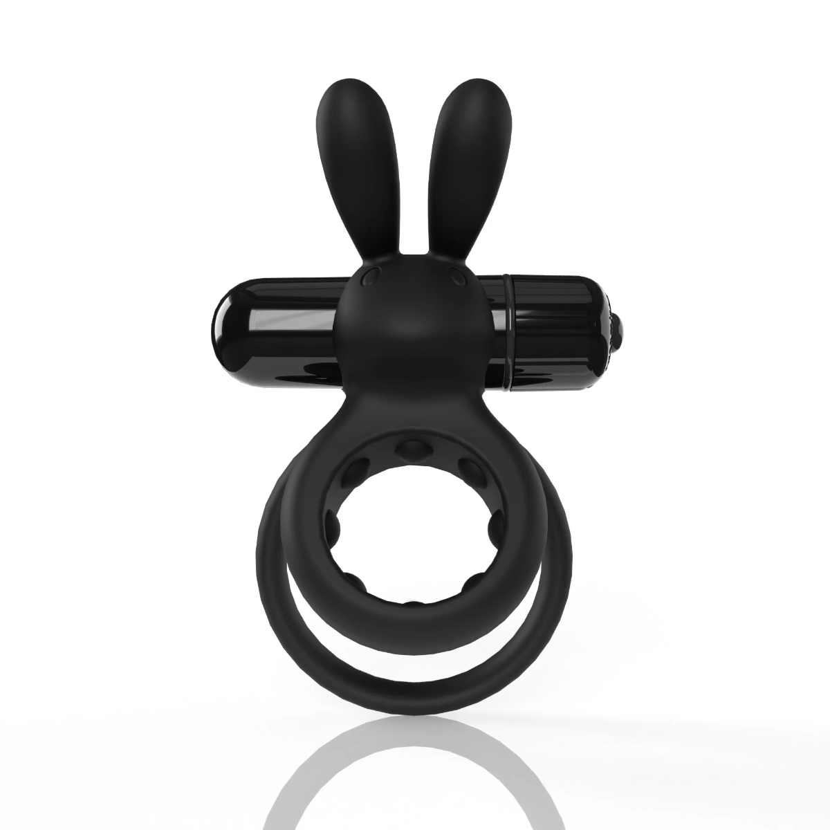 Screaming O 4B Ohare Low Pitch Bass True Silicone Double Ring Rabbit Vibrator > Sex Toys > Couples Toys
