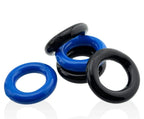 Jacker 5-Stack Five-Pack Tube Super-Strong Cockrings > Cock Ring > Sets