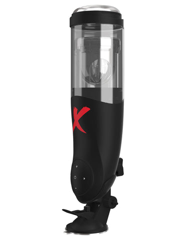 Pdx Elite Mega-Bator – Rechargeable Hands-Free Stroker Black Strokers - Premium