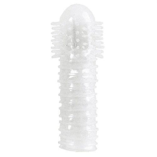 CalExotics Glow-in-the-Dark Reversible Non-Vibrating Sleeve Clear SLEEVES