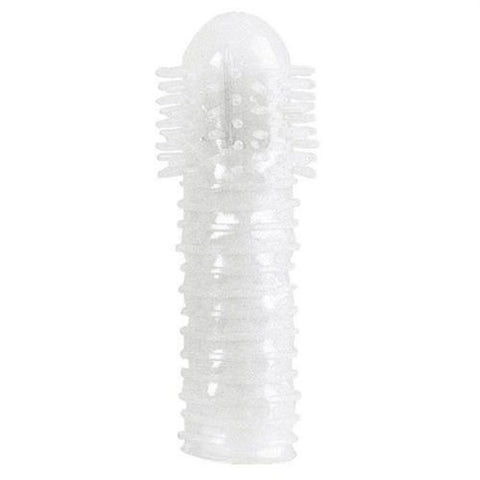 CalExotics Glow-in-the-Dark Reversible Non-Vibrating Sleeve Clear SLEEVES