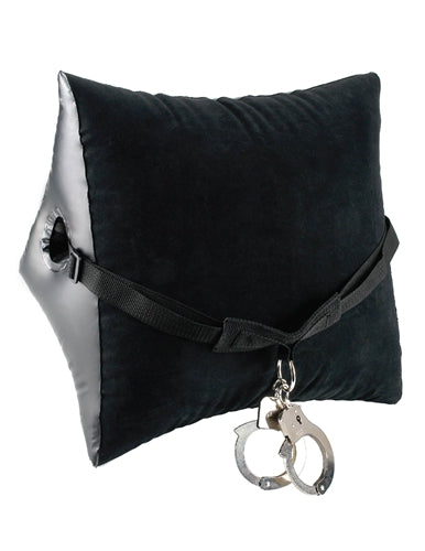 Fetish Fantasy Series Deluxe Position Master – Inflatable Position Pillow with Cuffs > Sex Toys > Sex Positioners