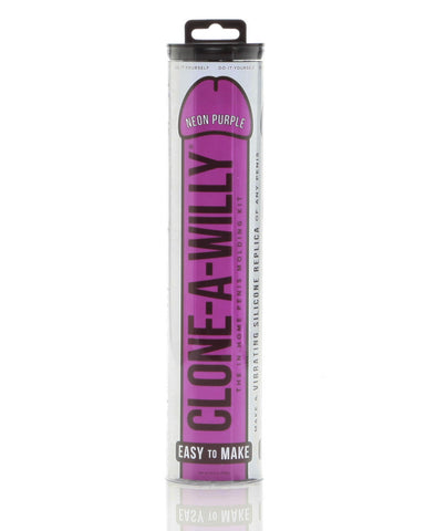 Clone A Willy Neon Purple Silicone Vibrator > Realistic Dildos and Vibes > Mould your own kits