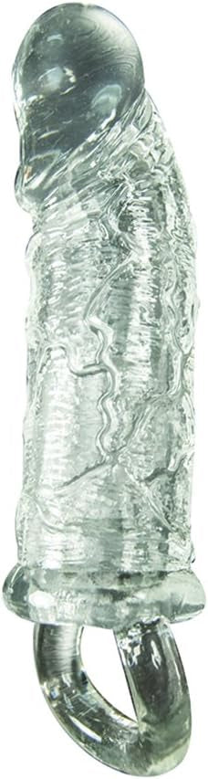 Maxx Men Grande Penis Sleeve – Clear, Textured, Enhances Girth and Length Sleeve > Sex Toys For Men > Penis Sleeves