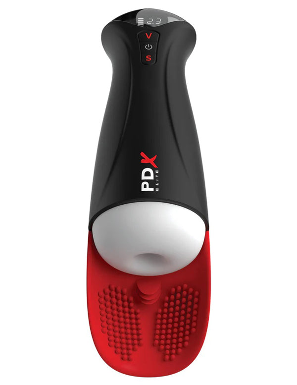 Pdx Elite Fap-O-Matic Pro Xl Red Usb Rechargeable Auto Stroker Strokers - Auto