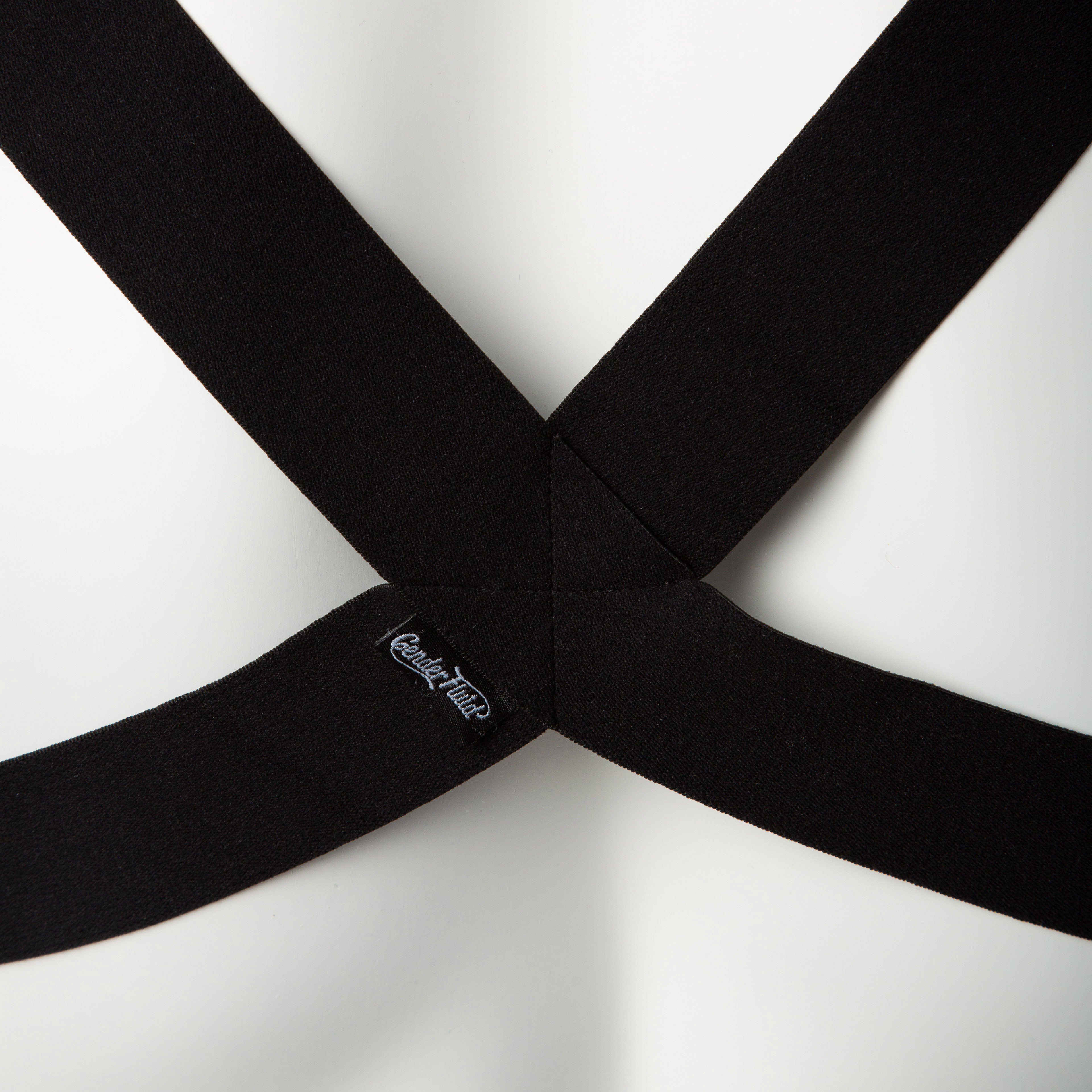 Gender Fluid Mason Harness Black L-XXL Size Chest 40-60 Inches Womens Harnesses