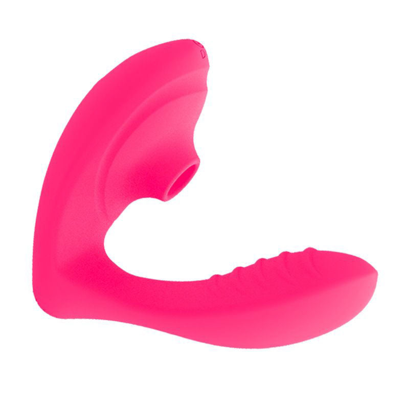 Shibari Beso Plus G Spot and Clitoral Vibrator in Pink Suction Stimulator