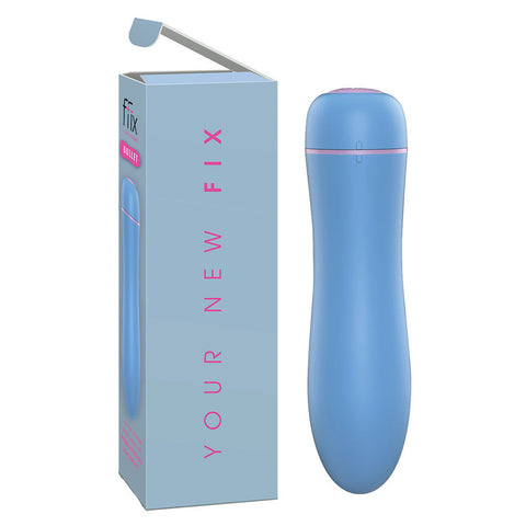 Femme Funn Ffix Bullet Vibrator Light Blue with 10 Modes Blue BULLETS