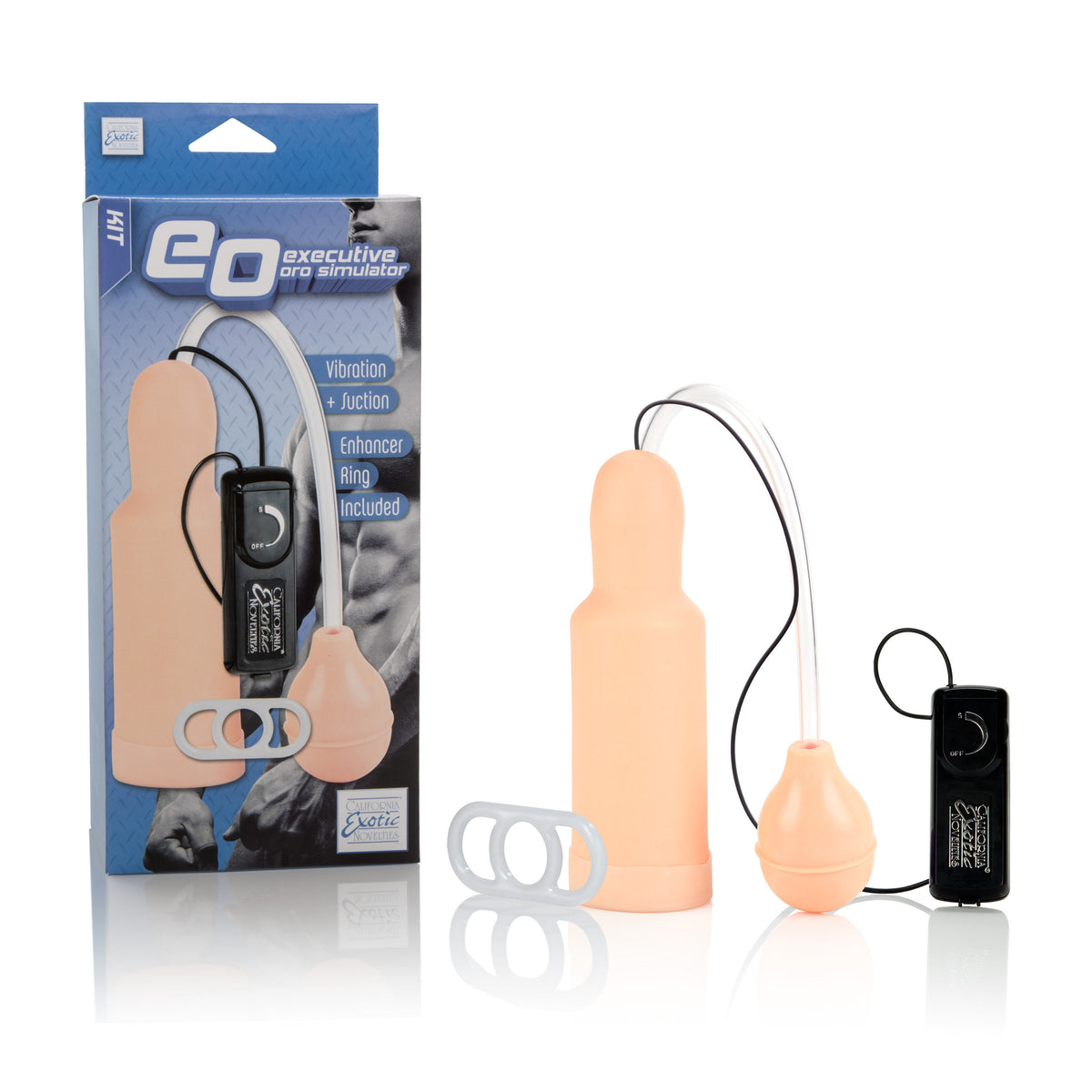 Executive Oro Simulator Pump Beige Masturbation Aids for Males