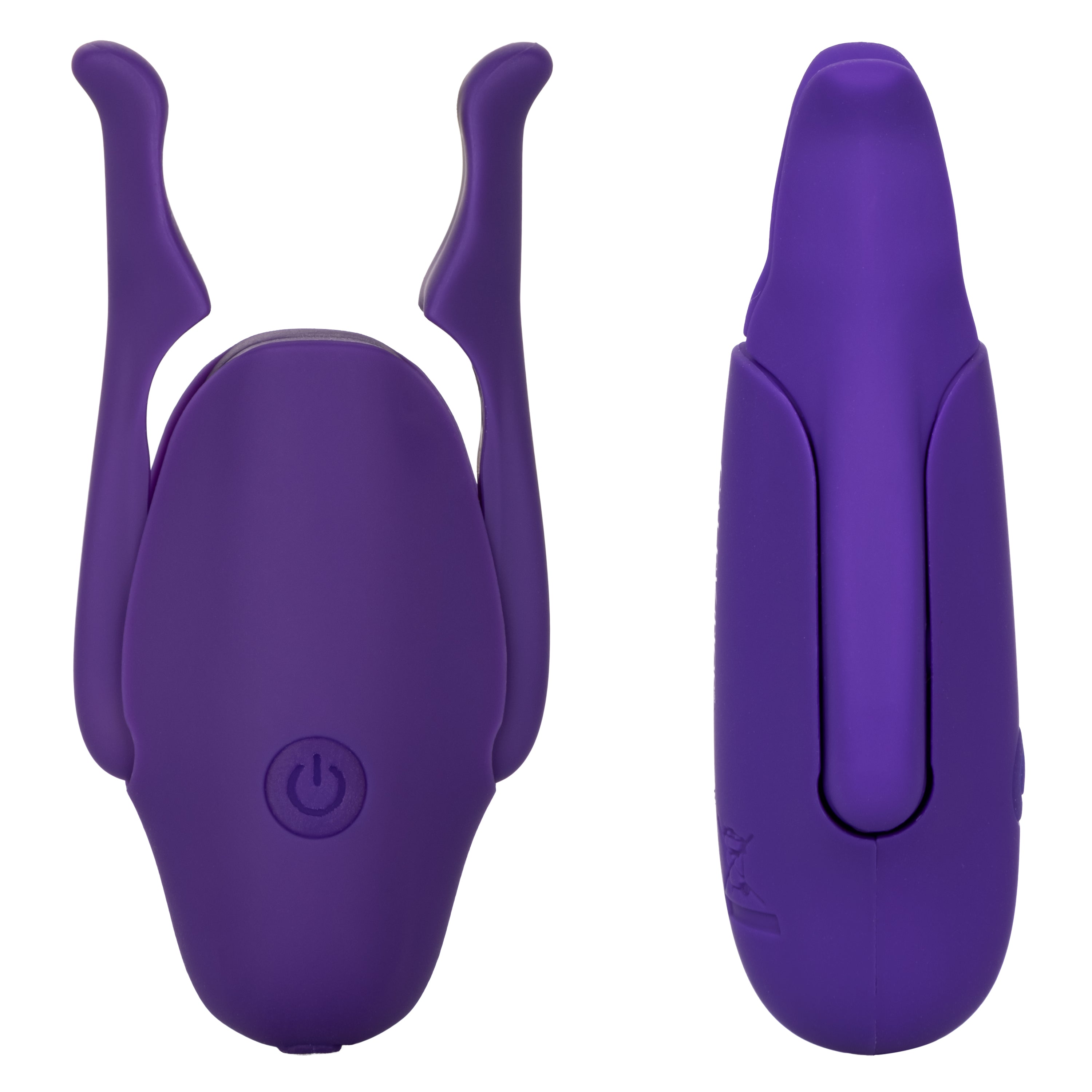 Nipple Play Rechargeable Nipplettes in Purple Vibrating Stimulators Nipple Stimulators