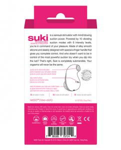 Suki Sonic Clitoral Vibrator with 10 Modes Air Pulsation