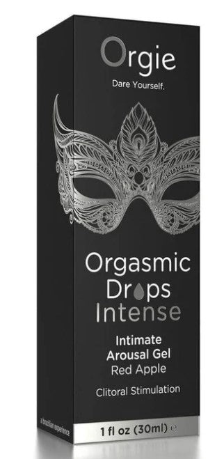 Orgie Orgasmic Drops Intimate Arousal Gel 1oz Red Apple Default Title > Essentials > Womens Enhancers