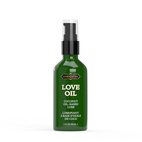 Love Oil Coconut Oil Based Lubricant and Body Glide 2 Oz Default Title Massage Oil