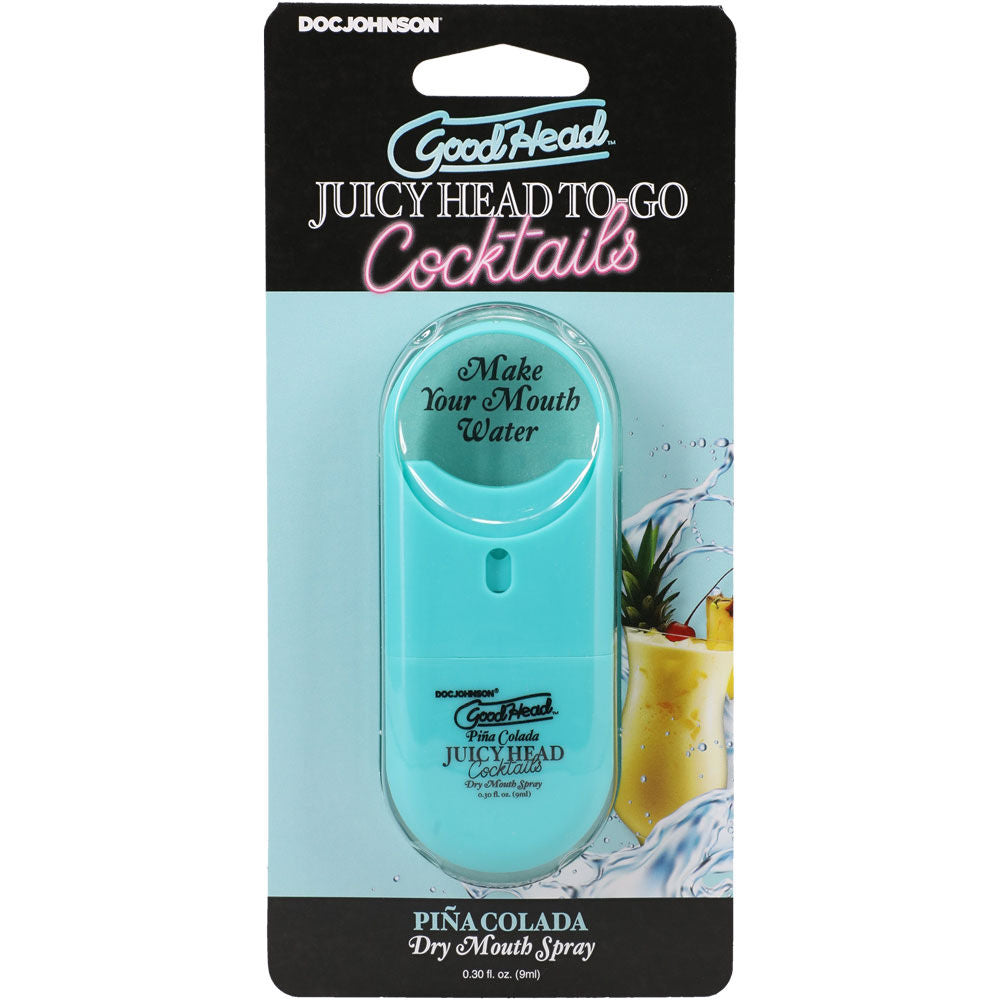 GoodHead Juicy Head (Pina Colada) Travel-Size Dry Mouth Spray Default Title > Lube > Oral Gels & Sprays